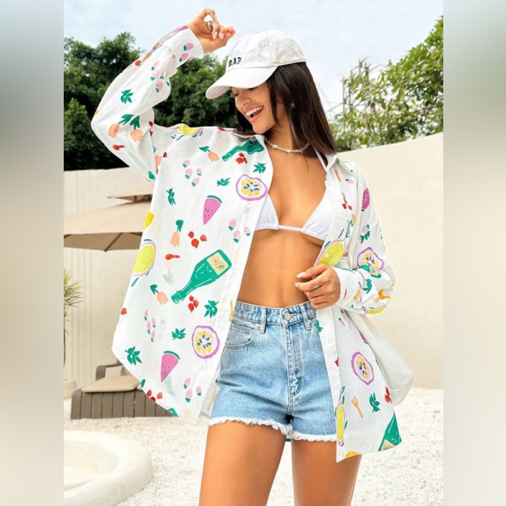 Fruit Button down shirt